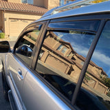 Window Visors for Toyota 4Runner 2003-2009 4PCS In-Channel Somke Deflector