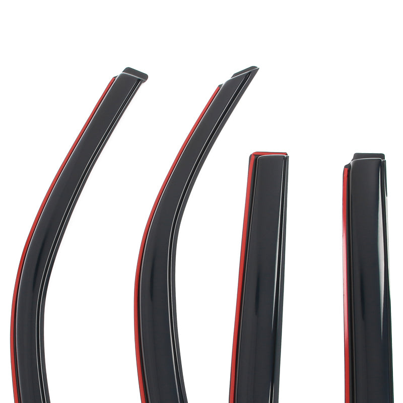 Window Visors for Toyota 4Runner 2003-2009 4PCS In-Channel Somke Deflector