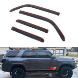 Side Window Visor for Toyota 4Runner 2010-2024 Somke In-Channel Deflectors