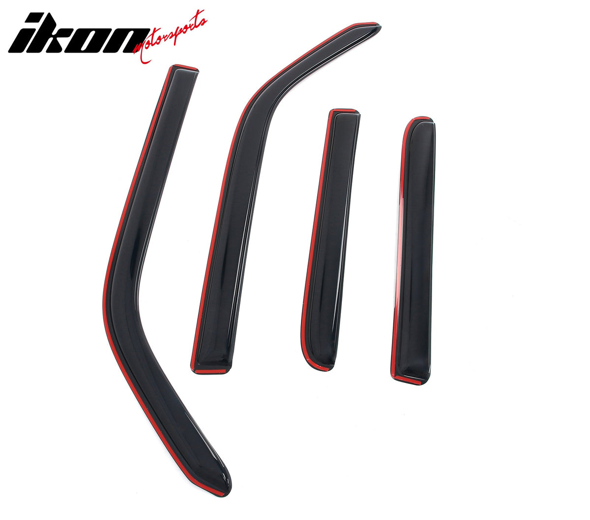 2010-2012 Toyota 4Runner 3D Molded Floor Mat TPE + In-Channel Window Visors + Trunk Mat