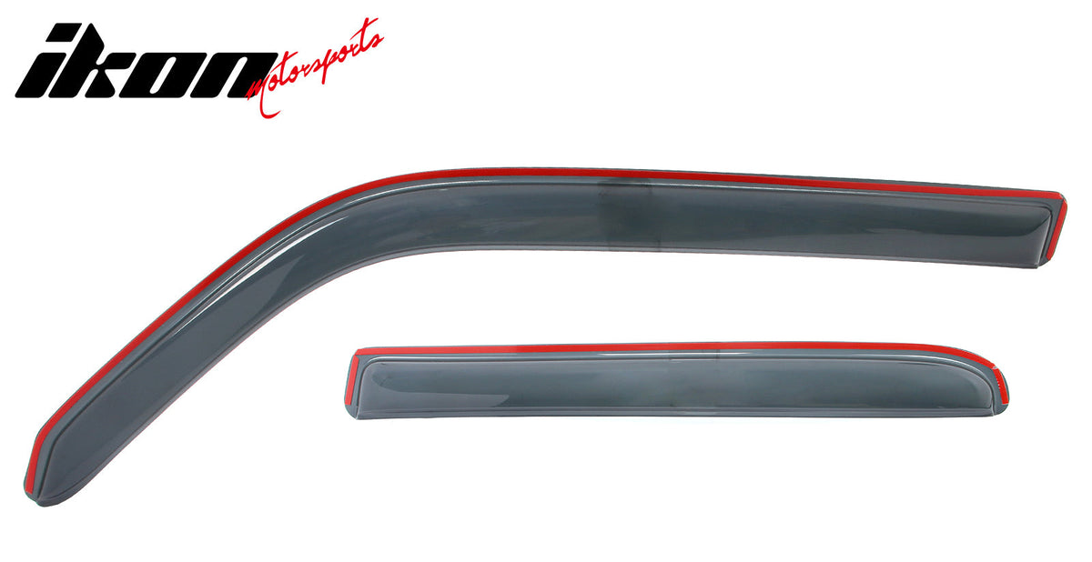 2010-2012 Toyota 4Runner 3D Molded Floor Mat TPE + In-Channel Window Visors + Trunk Mat