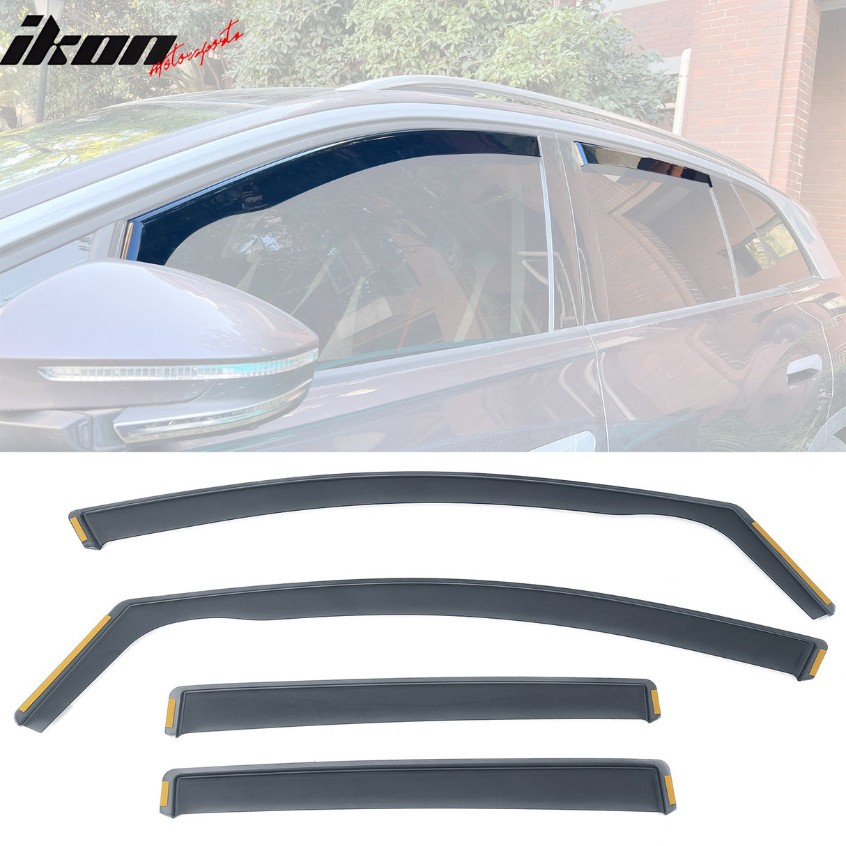 2021-2025 Volkswagen ID.4 Window Visors Acrylic