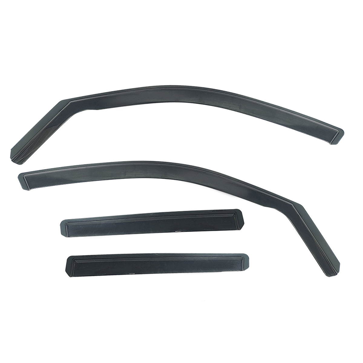 Window Visor for BMW G05 X5 F95 X5M 2019-2026 Black In-Channel Deflectors