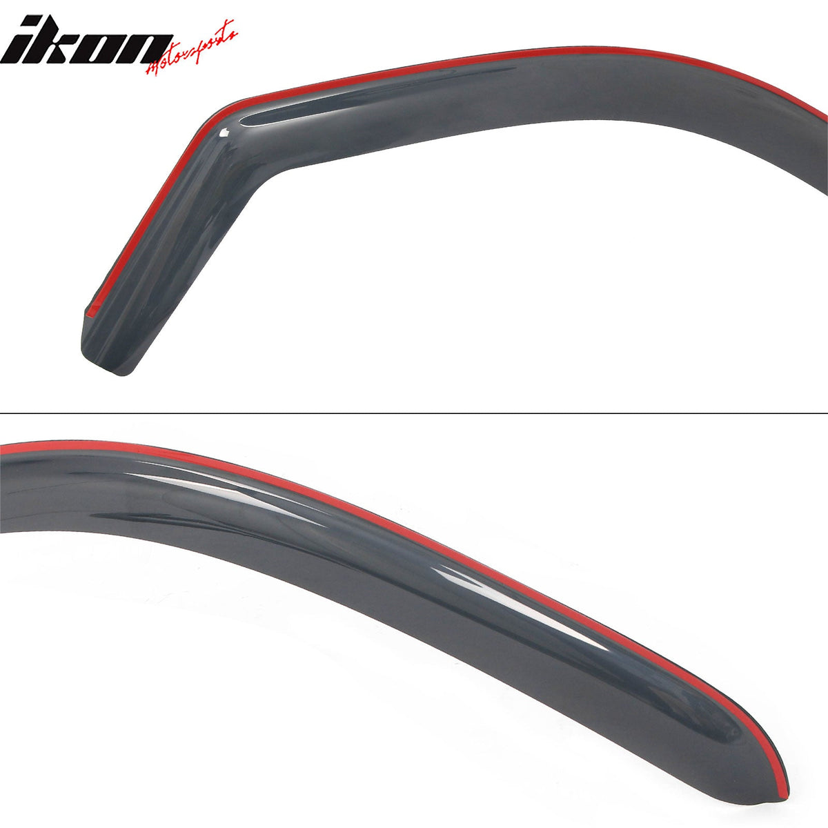 2007-2013 Chevy Chevrolet Avalanche In-Channel Window Visors Sun Shades Vent Rain Guards Deflectors Acrylic Smoke/Tinted 4PCS