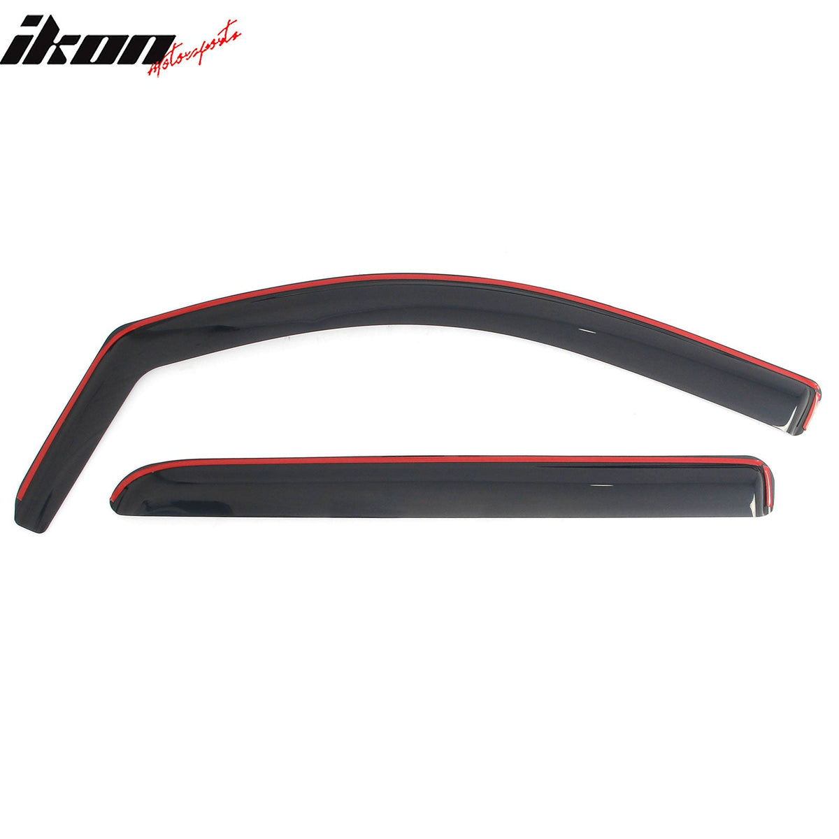 2014-2018 Chevrolet Silverado GMC Sierra 1500 & 2015-2019 2500 HD 3500 HD Crew Cab In-Channel Window Visors Sun Shades Vent Rain Guards Deflectors