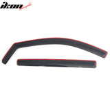 2019-2026 Chevrolet Silverado 1GMC Sierra 1500 & 2022 1500 LTD 1500 Limited Crew Cab In-Channel Window Visors Sun Shades Vent Rain Guards Deflectors