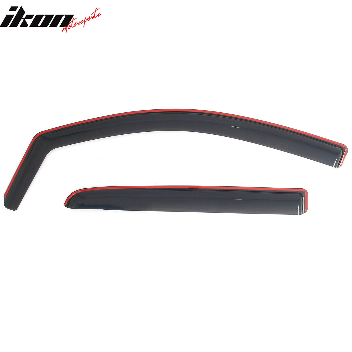 2015-2022 Chevy Chevrolet Colorado & GMC Canyon Crew Cab In-Channel Window Visors Sun Shades Vent Rain Guards Deflectors Acrylic Smoke/Tinted 4PCS