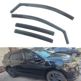 Window Visors Deflectors for Chevy Equinox 2018-2024 Black In-Channel