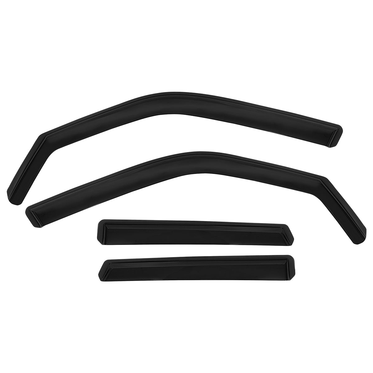 Window Visor for Ford Bronco Sport 2021-2026 Black In-Channel Deflectors