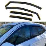 Side Window Visor for Ford Escape 2020-2026 Black In-Channel Deflectors