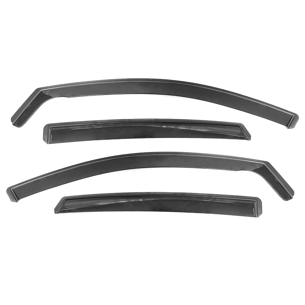 Window Visor for Honda Accord Sedan 2018-2026 Black In-Channel Deflectors