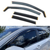 Side Window Visor for Honda CR-V 2017-2022 Black In-Channel Deflectors
