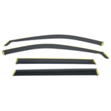 Window Visor Deflectors for Honda CR-V 2023-2026 Black In-Channel