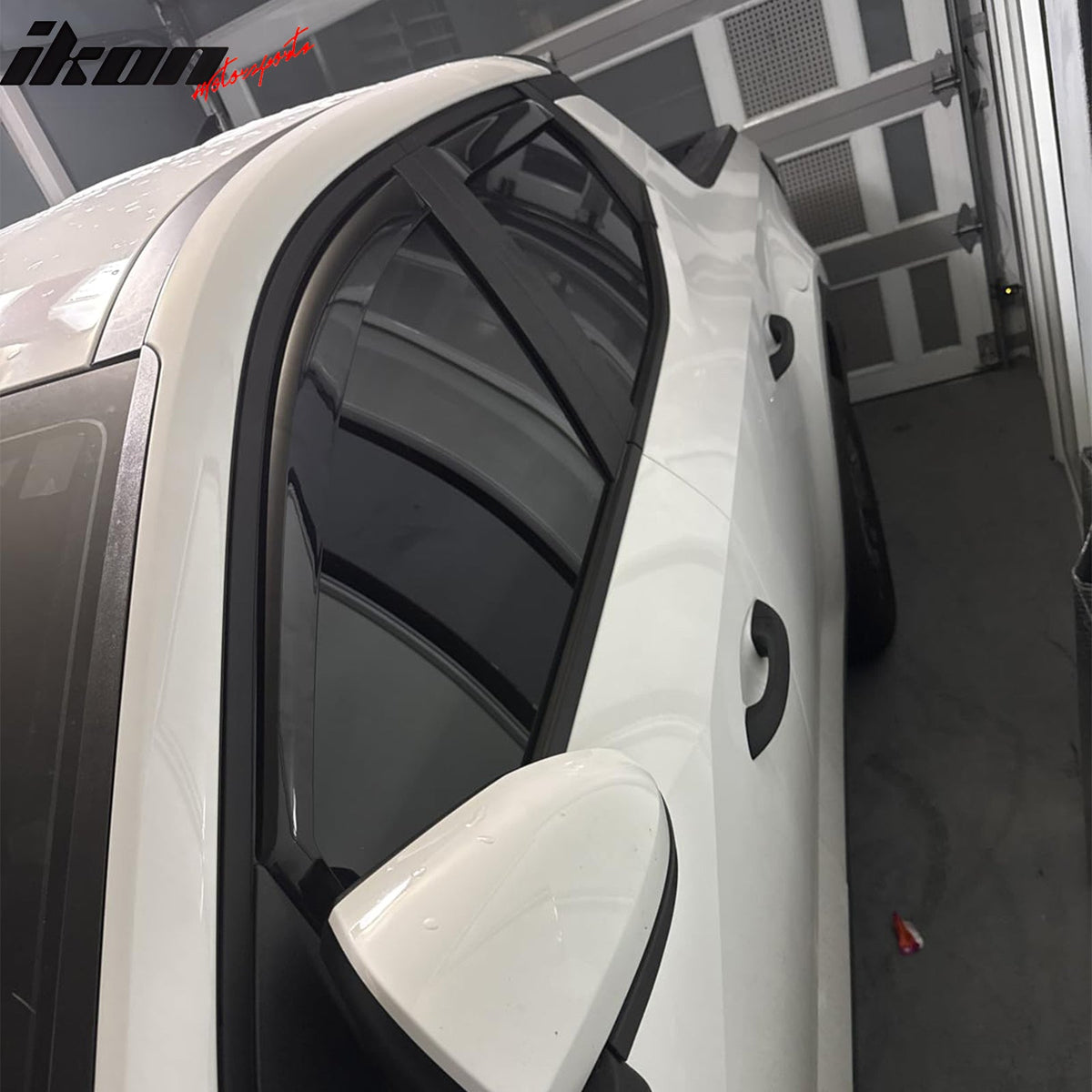 2022-2026 Hyundai Santa Cruz In-Channel Window Visors Sun Shades Vent Rain Guards Deflectors Acrylic Smoke/Tinted 4PCS