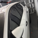 2022-2026 Hyundai Santa Cruz In-Channel Window Visors Sun Shades Vent Rain Guards Deflectors Acrylic Smoke/Tinted 4PCS