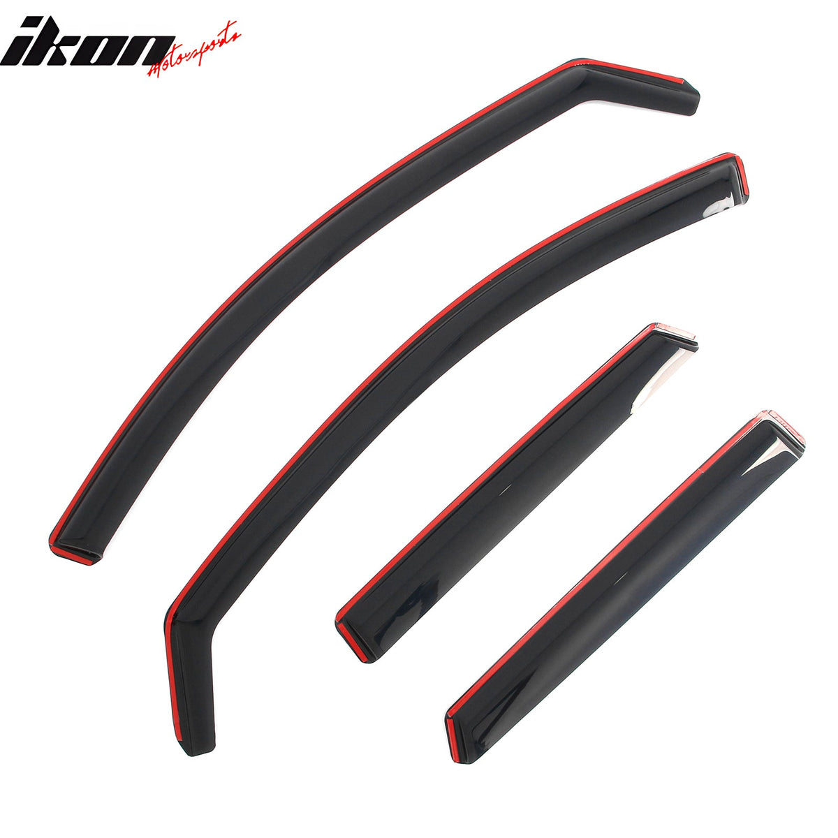 2022-2026 Hyundai Santa Cruz In-Channel Window Visors Sun Shades Vent Rain Guards Deflectors Acrylic Smoke/Tinted 4PCS