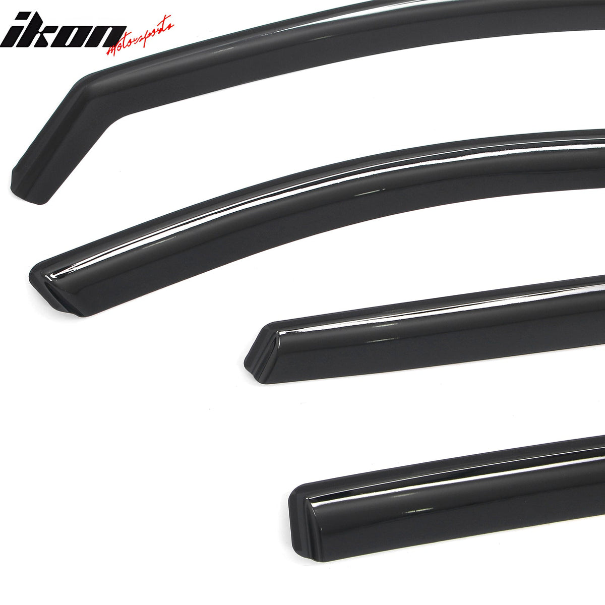 2022-2026 Hyundai Santa Cruz In-Channel Window Visors Sun Shades Vent Rain Guards Deflectors Acrylic Smoke/Tinted 4PCS