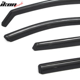 2022-2026 Hyundai Santa Cruz In-Channel Window Visors Sun Shades Vent Rain Guards Deflectors Acrylic Smoke/Tinted 4PCS