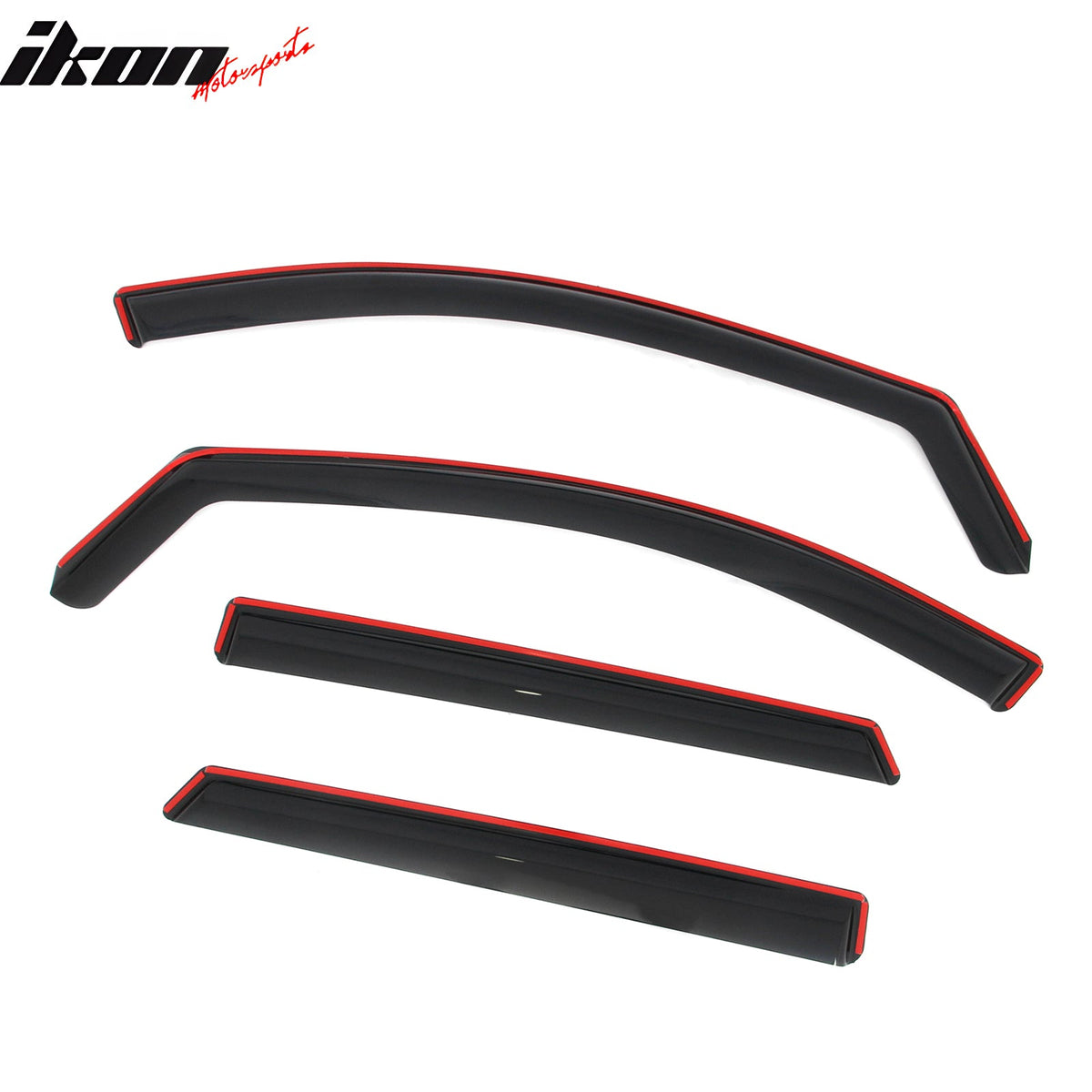 2013-2018 Hyundai Santa Fe (Not Fit Santa Fe Sport & XL) In-Channel Window Visors Sun Shades Vent Rain Guards Deflectors Acrylic Smoke/Tinted 4PCS