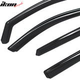 2013-2018 Hyundai Santa Fe (Not Fit Santa Fe Sport & XL) In-Channel Window Visors Sun Shades Vent Rain Guards Deflectors Acrylic Smoke/Tinted 4PCS