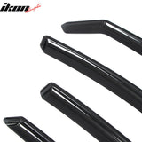 2015-2019 Hyundai Sonata In-Channel Window Visors Sun Shades Vent Rain Guards Deflectors Acrylic Smoke/Tinted 4PCS