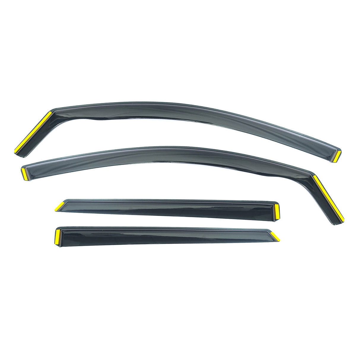 Side Window Visor for Hyundai Tucson 2016-2021 Black In-Channel Deflectors