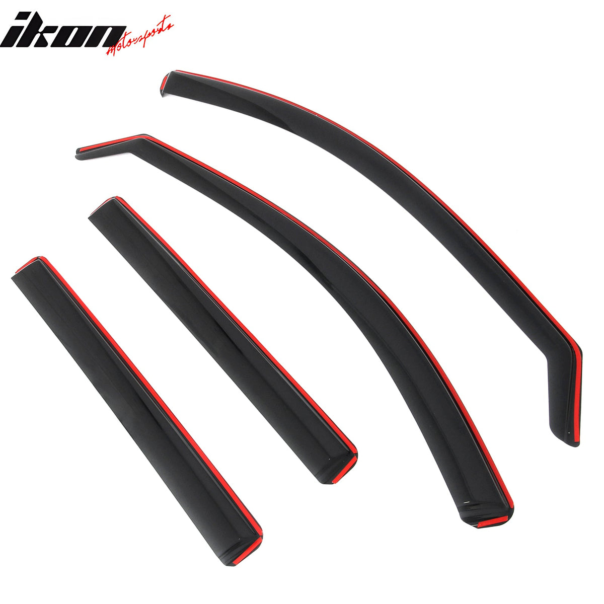 2020-2026 Lincoln Aviator In-Channel Window Visors Sun Shades Vent Rain Guards Deflectors Acrylic Smoke/Tinted 4PCS