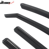 2020-2026 Lincoln Aviator In-Channel Window Visors Sun Shades Vent Rain Guards Deflectors Acrylic Smoke/Tinted 4PCS