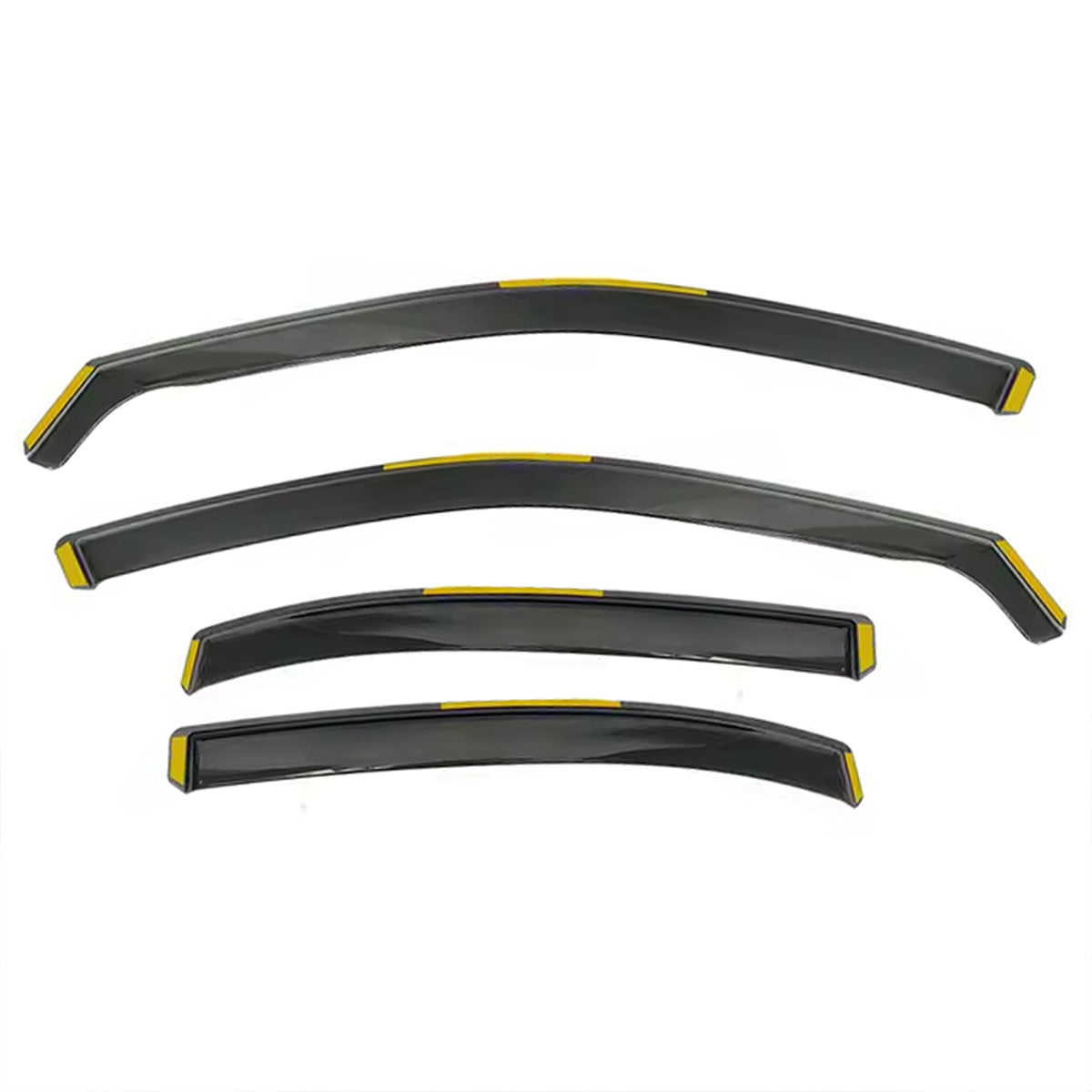 Side Window Visor for Lexus ES250 ES300h ES350 2019-2025 Black In-Channel