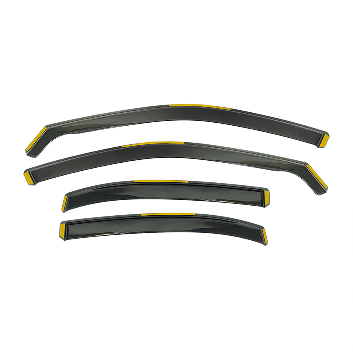 Window Visor for Lexus IS200t IS250 IS300 IS350 2014-2020 Black In-Channel