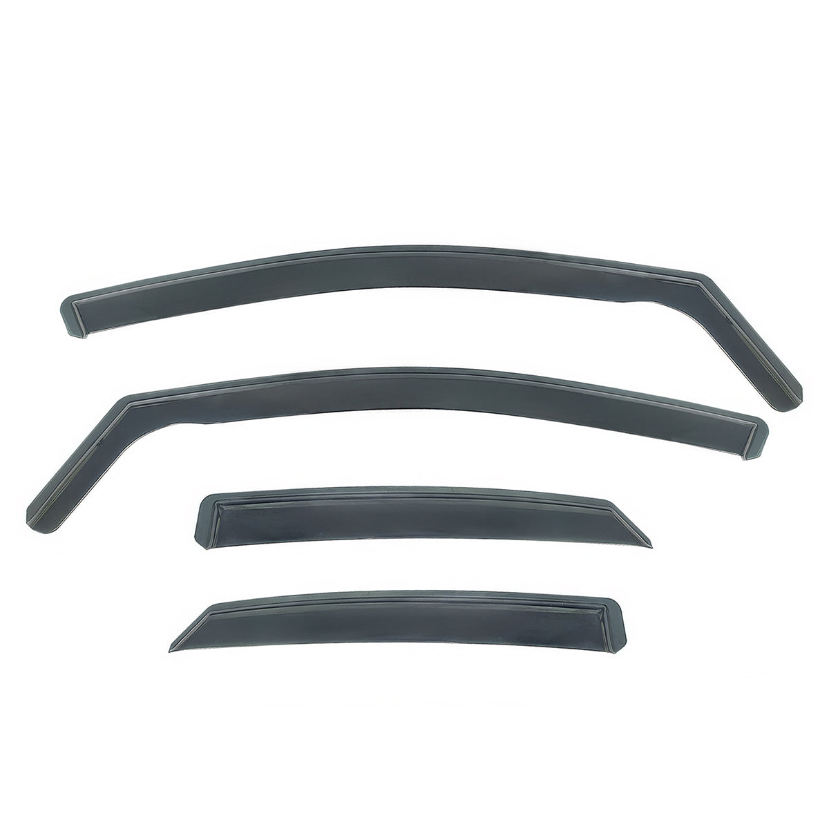 Window Visors for Lexus NX250 2022-2026 In-Channel Vent Rain Sun Guards PC