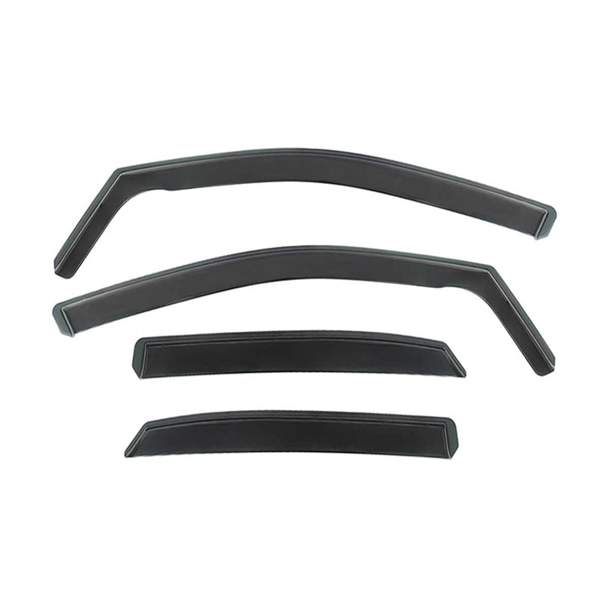 Window Visors Vent Rain Guards for Lexus RX350h 2023-2026 In-Channel PC