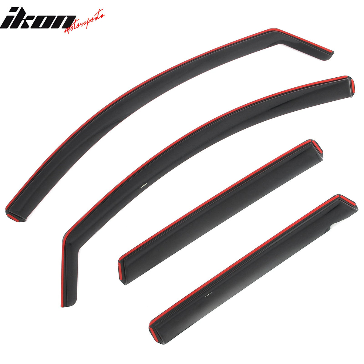 2020-2025 Nissan Sentra In-Channel Window Visors Sun Shades Vent Rain Guards Deflectors Acrylic Smoke/Tinted 4PCS