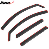 2020-2025 Nissan Sentra In-Channel Window Visors Sun Shades Vent Rain Guards Deflectors Acrylic Smoke/Tinted 4PCS