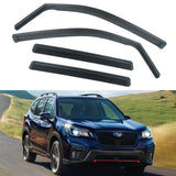 Window Visors for Subaru Forester 2019-2024 In-Channel Vent Rain Guards PC