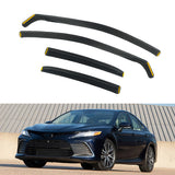 Window Visors for Toyota Camry 2018-2024 In-Channel Vent Rain Guards PC