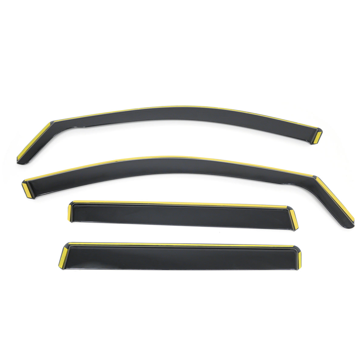 Window Visors for Toyota RAV4 2019-2025 In-Channel Sun Vent Rain Guards PC