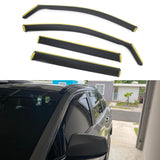Window Visors for Toyota RAV4 2019-2025 In-Channel Sun Vent Rain Guards PC