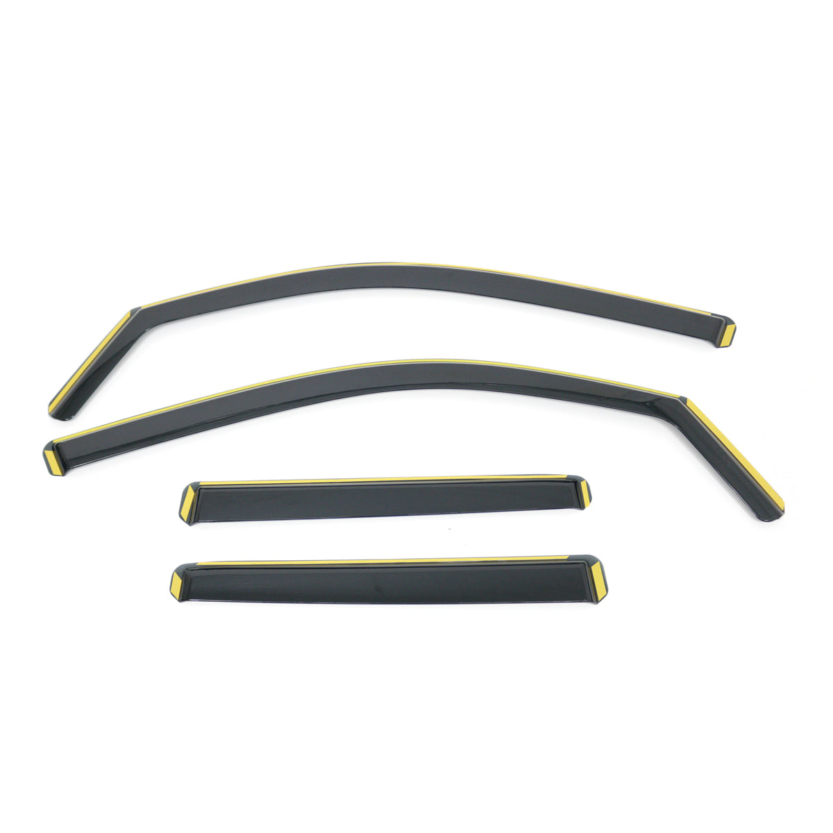 Window Visors for 2024-2026 Toyota Tacoma Double Cab (Crew Cab) In-Channel Vent Rain PC