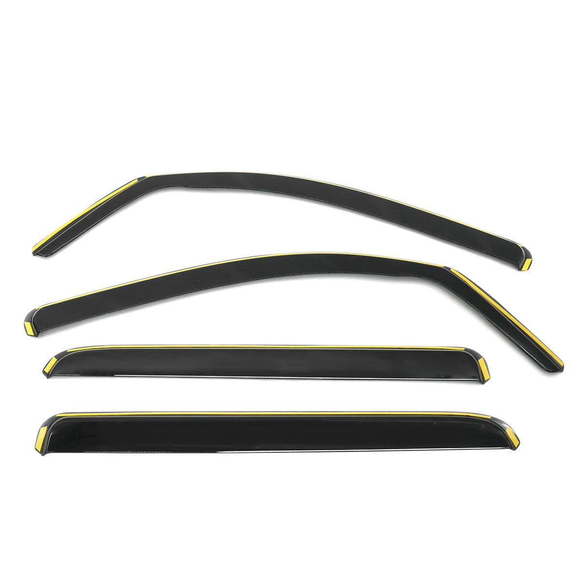Window Visors for Toyota Tundra CrewMax 2007-2021 In-Channel Vent Rain PC