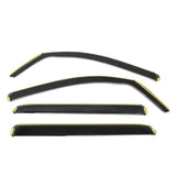 Window Visors for Toyota Tundra CrewMax 2007-2021 In-Channel Vent Rain PC