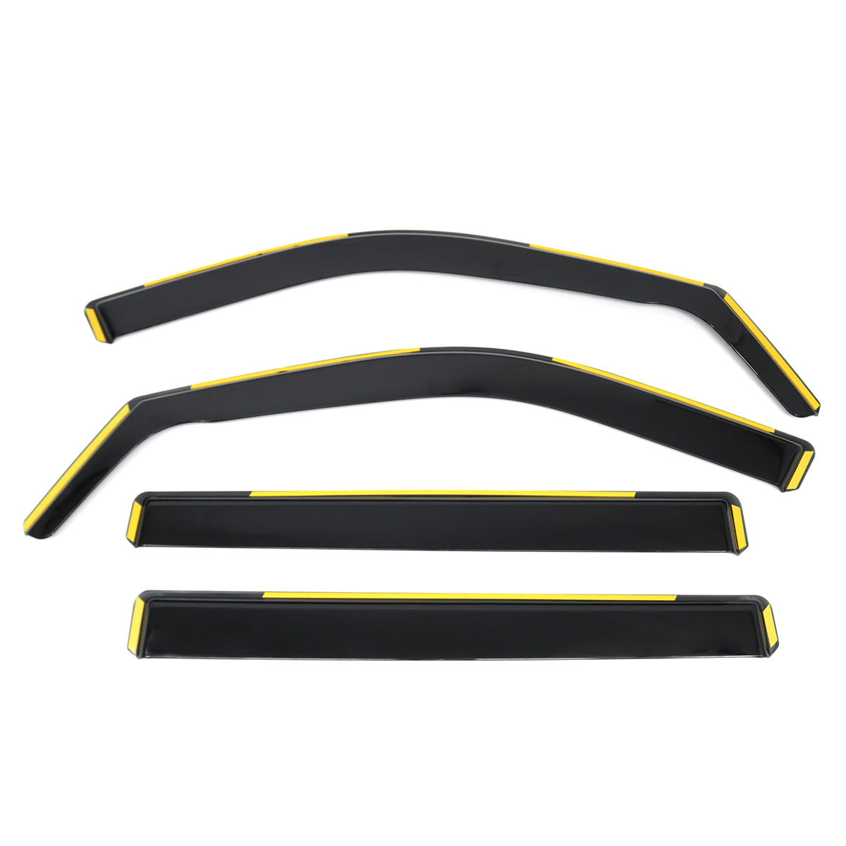 Window Visors for Toyota Tundra CrewMax 2022-2026 In-Channel Vent Rain PC