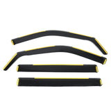 Window Visors for Toyota Tundra CrewMax 2022-2026 In-Channel Vent Rain PC