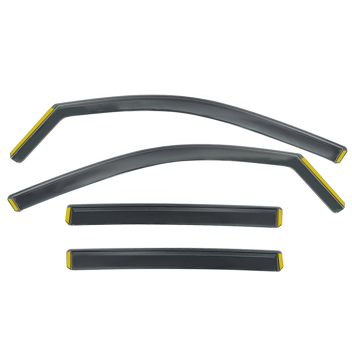 Window Visors for VW Volkswagen Tiguan 2018-2024 In-Channel Rain Guards PC