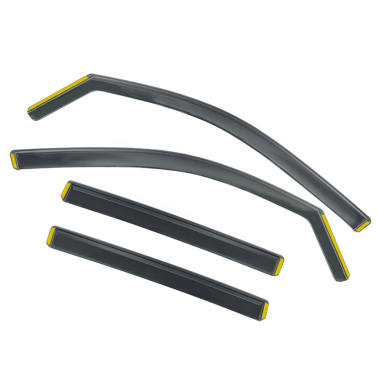 Window Visors for VW Volkswagen Tiguan 2018-2024 In-Channel Rain Guards PC