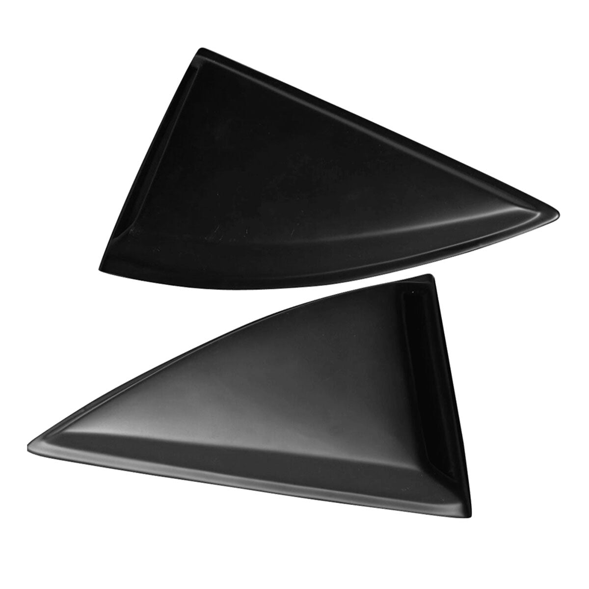 2010-2015 Chevy Camaro XE Style Smoke Tinted Side Window Louvers PP