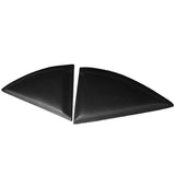 2010-2015 Chevy Camaro XE Style Smoke Tinted Side Window Louvers PP