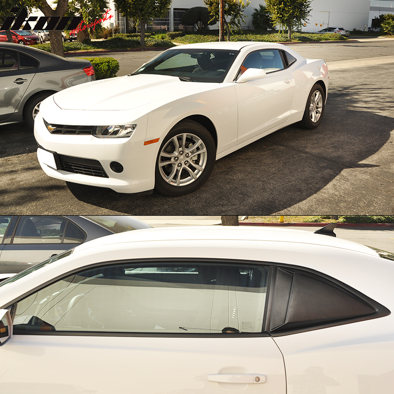 2010-2015 Chevy Camaro XE Style Rear Window Louver with Side Vent PP