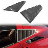 2014-2019 Chevy Corvette Classic Side Window Louvers Pair