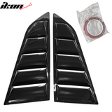 2014-2019 Chevy Corvette C7 Classic Style Side Rear Window Louvers ABS